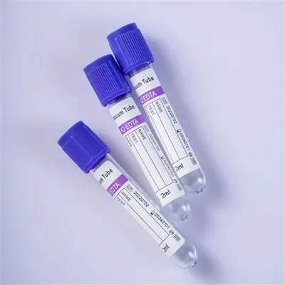 ল্যাভেন্ডার টপ ইডিটিএ ব্লাড কালেকশন টিউব