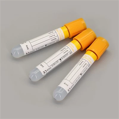 হলুদ ক্যাপ রক্ত ​​সংগ্রহ টিউব